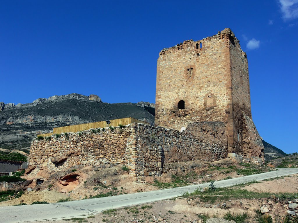 Torre del Castillo de Préjano. (Foto tomada por Carlos Sieiro del Nido)